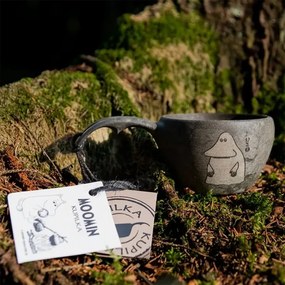 Hrnček kuksa Kupilka Groke 0,21l, čierny