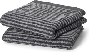 Kvalitné uteráky, 2 ks, antracitové