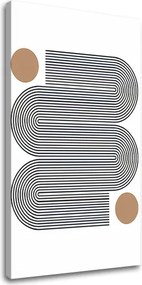 Obraz na plátne ABSTRAKTNÉ ČIARY 001