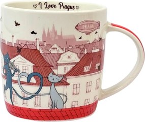 GiftyCity Hrnček 250 ml, Kočky v meste