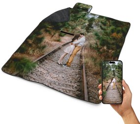 Plážová deka s vlastnou potlačou