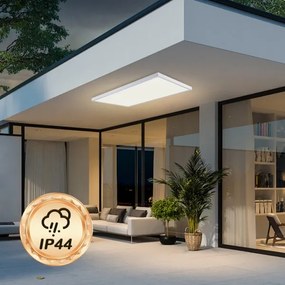 Brilagi - LED Kúpeľňové stropné svietidlo FRAME LED/96W/230V 120x60 cm IP44 biele