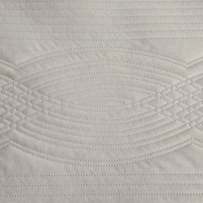 Dekorstudio Prehoz na posteľ VELVET2 v krémovej farbe Rozmer prehozu (šírka x dĺžka): 220x240cm