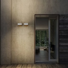 Ideal Lux - Vonkajšie nástenné svietidlo ANDROMEDA 1xE27/60W/230V IP55 biela