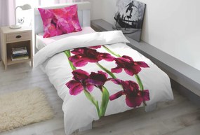 Home Elements bavlnené saténové obliečky The Laurels Collection 140 x 200 70 x 90 cm