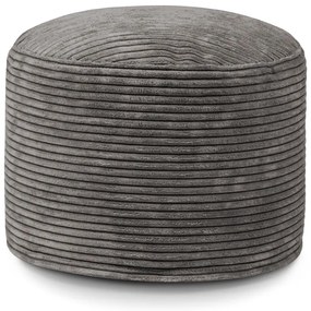 Tmavohnedý menčestrový sedací vak Mini – SLOWDOWN