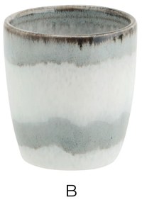 MADAM STOLTZ Kameninový hrnček Colors 250 ml B