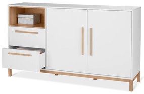 Odkladacia skrinka »Eklund« so zásuvkami a dvierkami