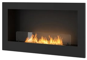 InFire - Vstavaný BIO krb 90x50 cm čierna