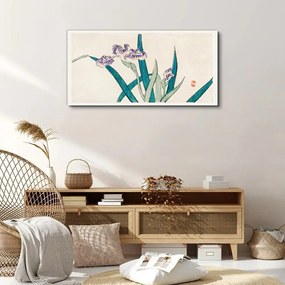 Obraz na plátne Ázijské kvety kreslenie