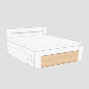 BTC LARISA UP ČELO 2: 160x200 Varianta: VICENZA