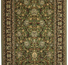 Behúň na mieru Samira New 12003-023 green, šíre 100 cm, zelená, chodba / predsieň, Weltom