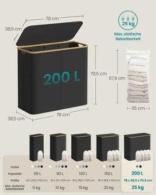 Kôš na bielizeň LCB514BH01