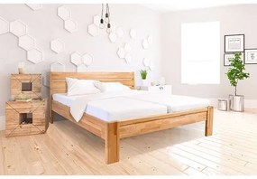 Ahorn VEROLI - masívna buková posteľ 90 x 200 cm, buk masív