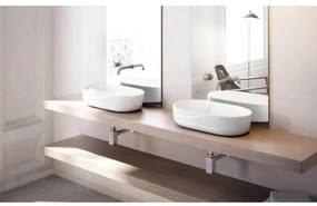 Bathco 4037 - Umývadlo na dosku TOULOUSE 59x41,5 cm porcelán/biela