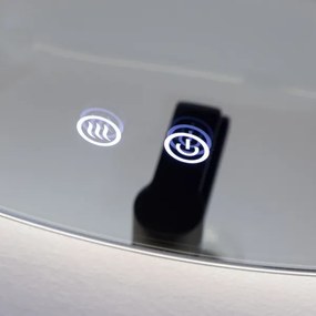 Brilagi - LED stmievateľné zrkadlo s vyhrievaním a podsvietením DEMI PRO LED/20W/230V priemer 60 cm IP44