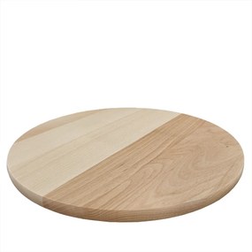 AMADEA Drevená otočná doštička, masívne drevo, 35 cm