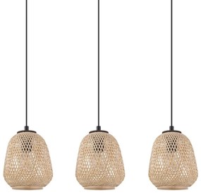Eglo 43262 - Luster na lanku DEMBLEBY 3xE27/40W/230V