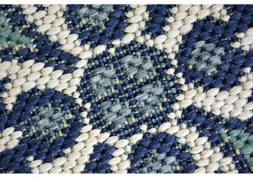 Kusový koberec Mazi modrý 80x150cm