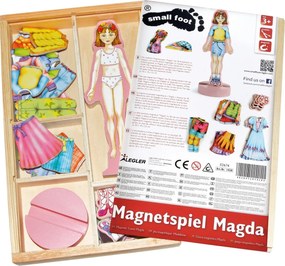 Převlékací magnetická panenka MAGDA