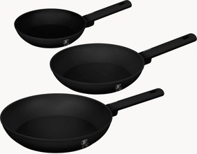 Panvice Matte Black, 3 ks
