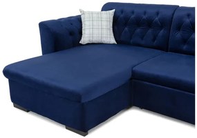 Veľká sedačka do obývačky Valdero, Dostupné poťahy: Magic Velvet 2250 + Magic Velvet 2250 + Senegal 825, Strana: Pravá