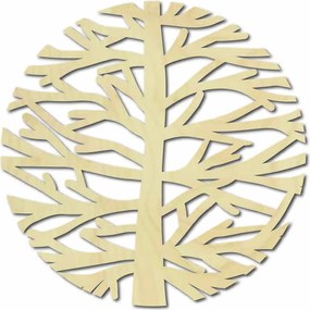 Obraz na stenu strom - MARVE: Prírodná preglejka - Topoľ  natural Rozmer  40 cm 4018-55934 PR0372-B