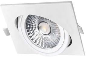 LED Podhľadové svietidlo LED/6W/230V 4000K 8,5x8,5 cm biela