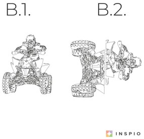 Nálepka na stenu - ATV I
