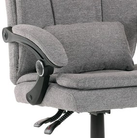 BONTEC Kancelárske kreslo, hojdací mechanizmus, šedá látka, KA-Y362 GREY Farba: Šedá