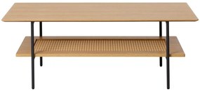 Dizajnový konferenčný stolík Lakshmana 110 cm prírodný dub
