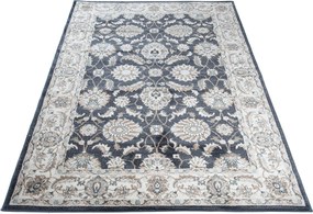 Koberec Dubai CHU antracitový obdĺžnikový – polypropylén Rozmer: 80x150 cm