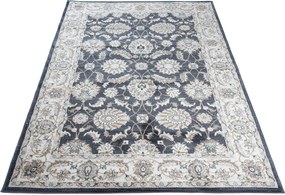 Koberec Dubai CHU antracitový obdĺžnikový – polypropylén Rozmer: 60x100 cm