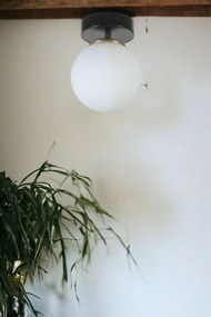 Stropní svítidlo Yeni bílé/černé