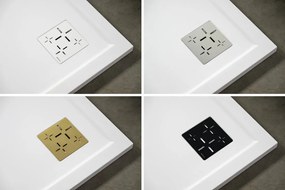 Gelco Gelco, XENA vanička z liateho mramoru, obdĺžnik 120x90cm, biela, HX12090