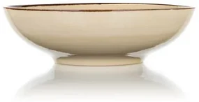 Banquet Tanier hlboký PALAS, 18 cm, krémová