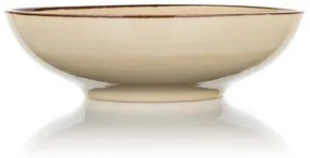 Banquet Tanier hlboký PALAS, 18 cm, krémová
