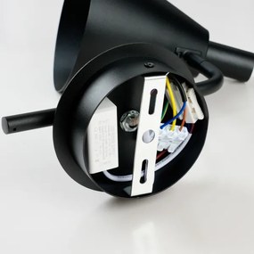 Brilagi - LED Nástenná lampa LUCERA LED/3W/230V čierna