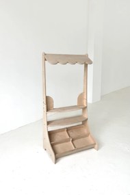 Drevený trhový stánok pre deti