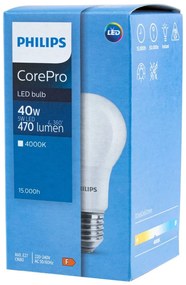 LED žiarovka E27 A60 5W = 40W 470lm 4000K Neutrálna 200° PHILIPS