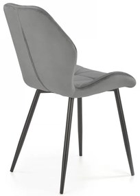 Designová stolička Noel sivá