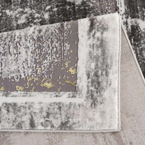 Dekorstudio Moderný koberec NOA - vzor 9330 zlatý Rozmer koberca: 80x300cm