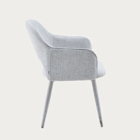 Jedálenská stolička CONTE sivá 774904