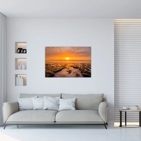 Obraz západu slnka (90x60 cm)