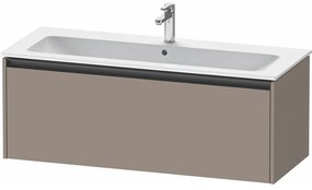 DURAVIT Ketho 2 závesná skrinka pod umývadlo, 1 zásuvka, 1210 x 480 x 440 mm, bazalt matný, K25065043430000